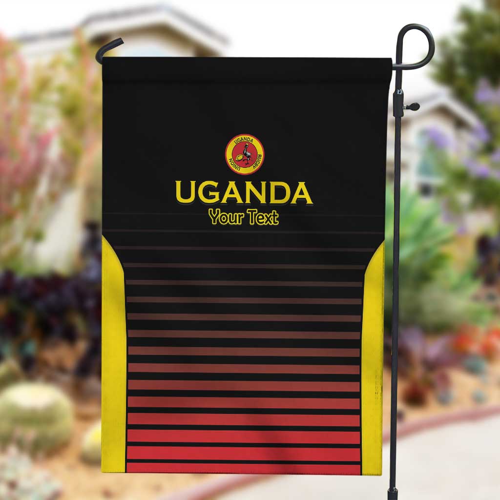 Jamhuri ya Uganda Rugby Custom Garden Flag Go Champions Cranes