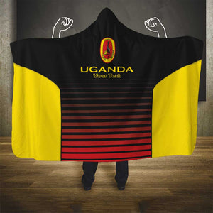 Jamhuri ya Uganda Rugby Custom Hooded Blanket Go Champions Cranes