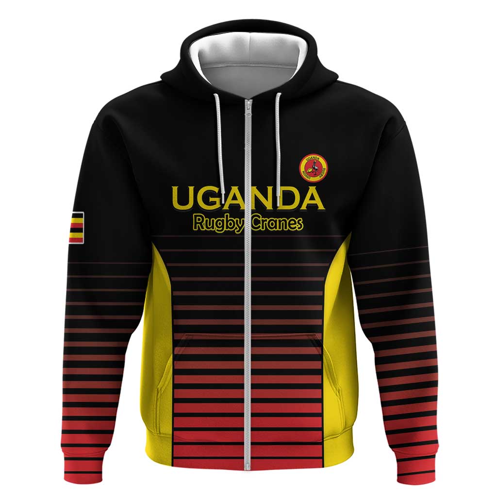 Jamhuri ya Uganda Rugby Custom Hoodie Go Champions Cranes