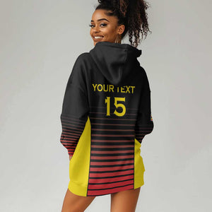 Jamhuri ya Uganda Rugby Custom Hoodie Dress Go Champions Cranes
