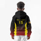 Jamhuri ya Uganda Rugby Custom Kid Hoodie Go Champions Cranes