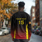 Jamhuri ya Uganda Rugby Custom Long Sleeve Shirt Go Champions Cranes