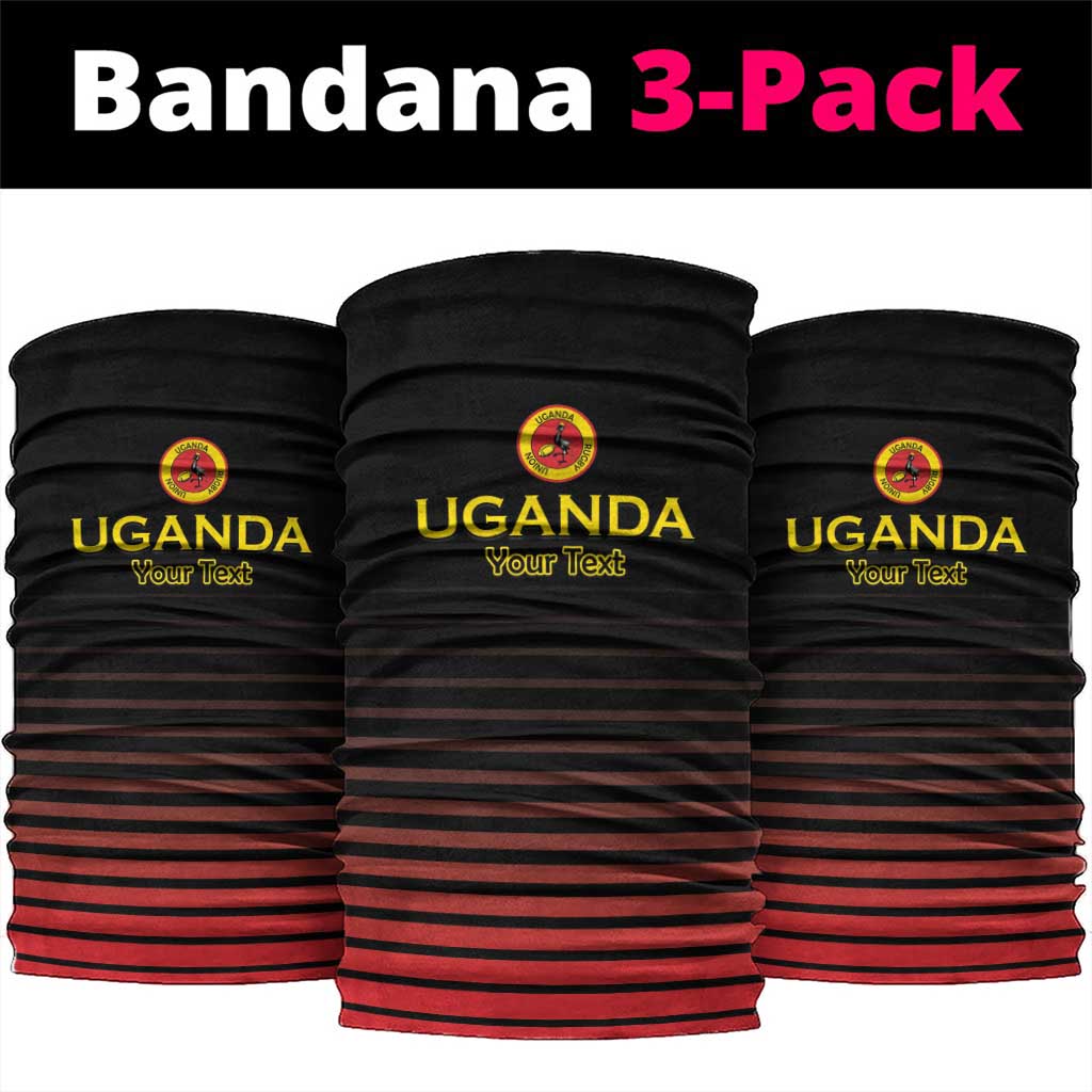 Jamhuri ya Uganda Rugby Custom Neck Gaiter Go Champions Cranes LT15