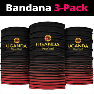 Jamhuri ya Uganda Rugby Custom Neck Gaiter Go Champions Cranes LT15
