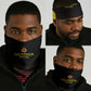 Jamhuri ya Uganda Rugby Custom Neck Gaiter Go Champions Cranes LT15