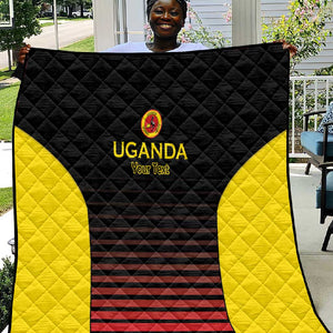Jamhuri ya Uganda Rugby Custom Quilt Go Champions Cranes