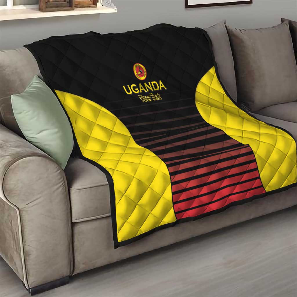 Jamhuri ya Uganda Rugby Custom Quilt Go Champions Cranes