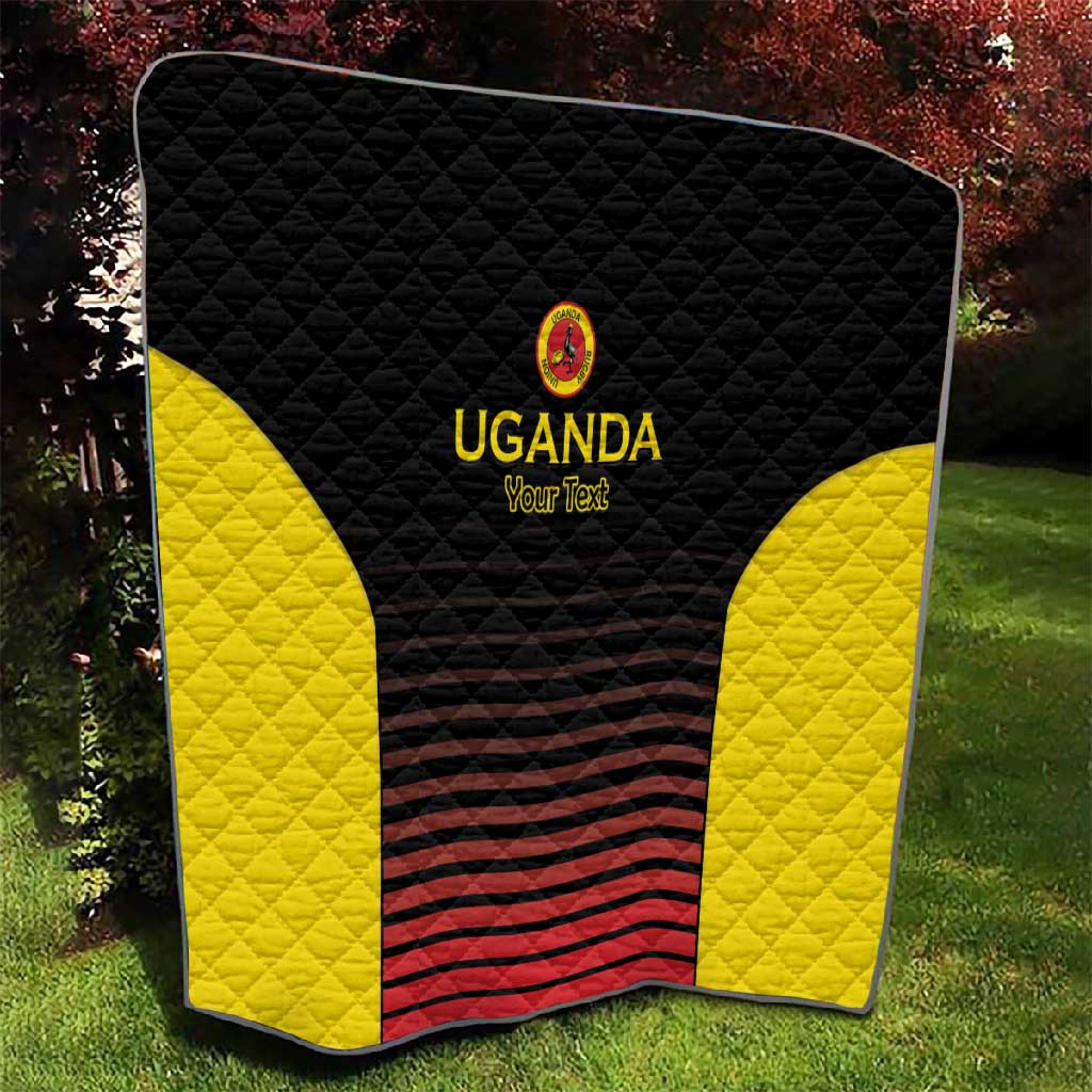 Jamhuri ya Uganda Rugby Custom Quilt Go Champions Cranes