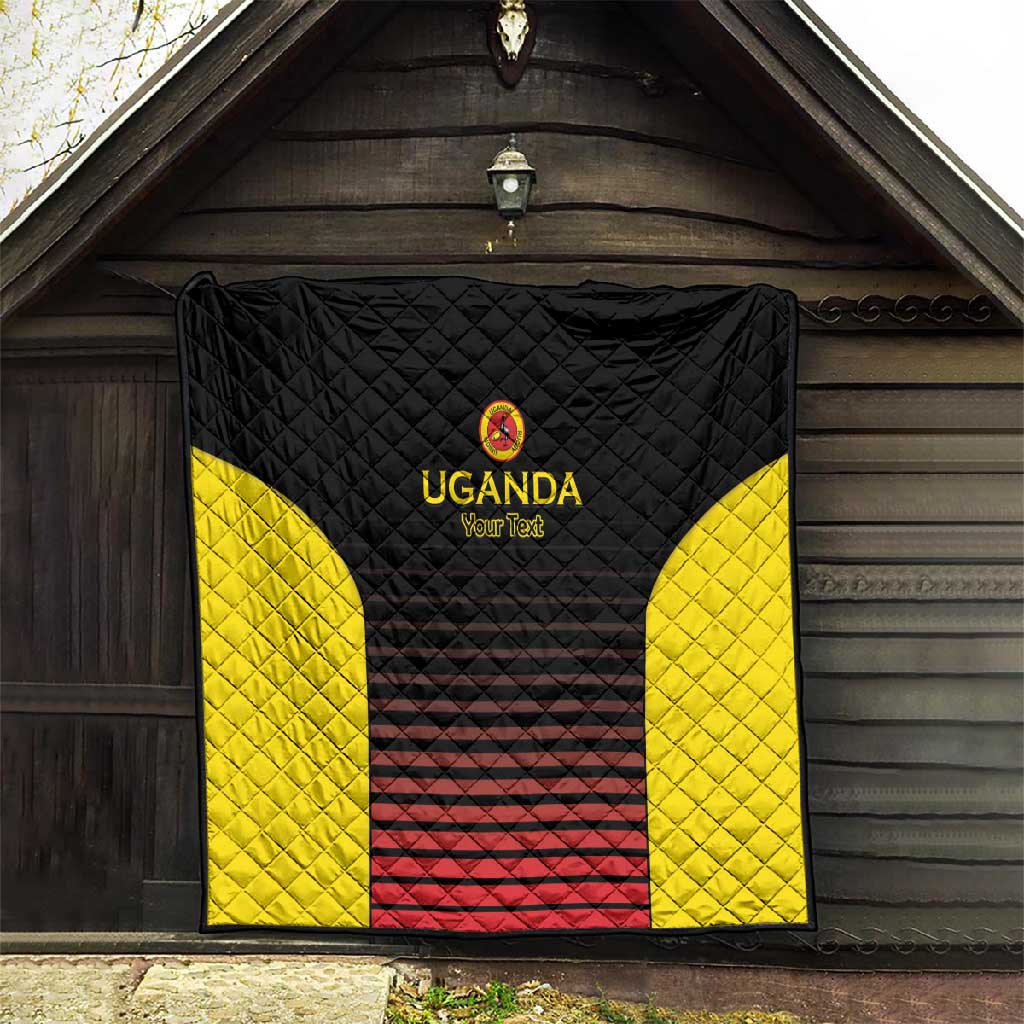 Jamhuri ya Uganda Rugby Custom Quilt Go Champions Cranes