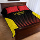 Jamhuri ya Uganda Rugby Custom Quilt Bed Set Go Champions Cranes