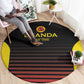 Jamhuri ya Uganda Rugby Custom Round Carpet Go Champions Cranes