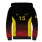 Jamhuri ya Uganda Rugby Custom Sherpa Hoodie Go Champions Cranes