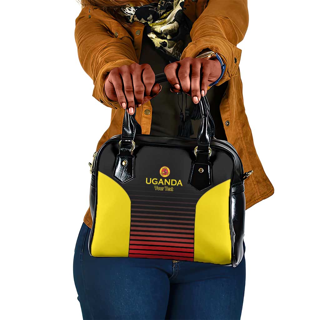 Jamhuri ya Uganda Rugby Custom Shoulder Handbag Go Champions Cranes