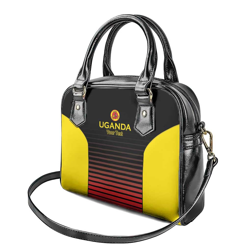 Jamhuri ya Uganda Rugby Custom Shoulder Handbag Go Champions Cranes