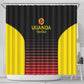 Jamhuri ya Uganda Rugby Custom Shower Curtain Go Champions Cranes