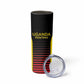 Jamhuri ya Uganda Rugby Custom Skinny Tumbler Go Champions Cranes