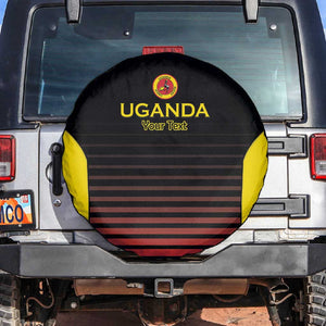 Jamhuri ya Uganda Rugby Custom Spare Tire Cover Go Champions Cranes