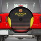 Jamhuri ya Uganda Rugby Custom Spare Tire Cover Go Champions Cranes