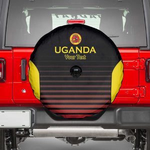 Jamhuri ya Uganda Rugby Custom Spare Tire Cover Go Champions Cranes