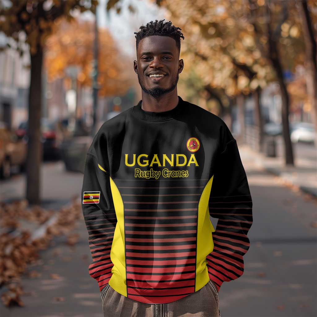 Jamhuri ya Uganda Rugby Custom Sweatshirt Go Champions Cranes