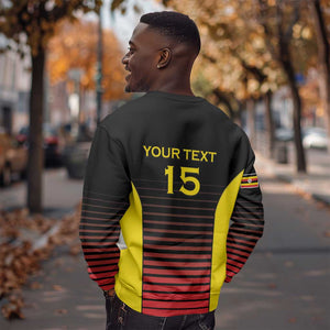 Jamhuri ya Uganda Rugby Custom Sweatshirt Go Champions Cranes