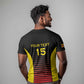 Jamhuri ya Uganda Rugby Custom T shirt Go Champions Cranes