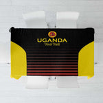 Jamhuri ya Uganda Rugby Custom Tablecloth Go Champions Cranes