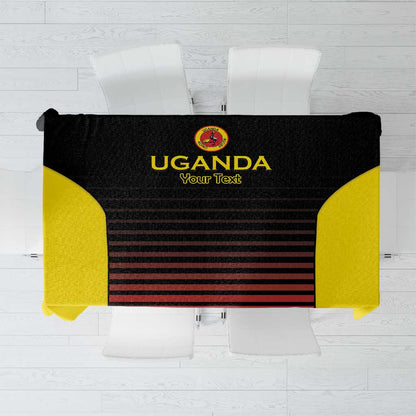 Jamhuri ya Uganda Rugby Custom Tablecloth Go Champions Cranes