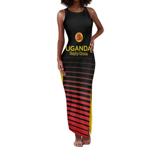 Jamhuri ya Uganda Rugby Custom Tank Maxi Dress Go Champions Cranes