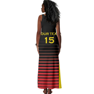 Jamhuri ya Uganda Rugby Custom Tank Maxi Dress Go Champions Cranes