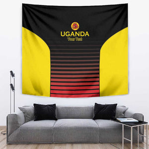 Jamhuri ya Uganda Rugby Custom Tapestry Go Champions Cranes