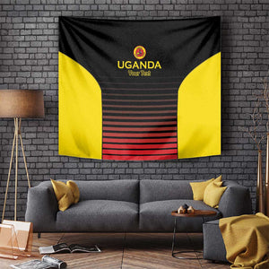 Jamhuri ya Uganda Rugby Custom Tapestry Go Champions Cranes