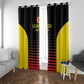 Jamhuri ya Uganda Rugby Custom Window Curtain Go Champions Cranes