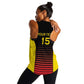 Jamhuri ya Uganda Rugby Custom Women Racerback Tank Go Champions Cranes