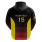Jamhuri ya Uganda Rugby Custom Zip Hoodie Go Champions Cranes