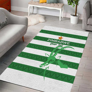 Nyika yeZimbabwe Rugby Custom Area Rug Come On Sables
