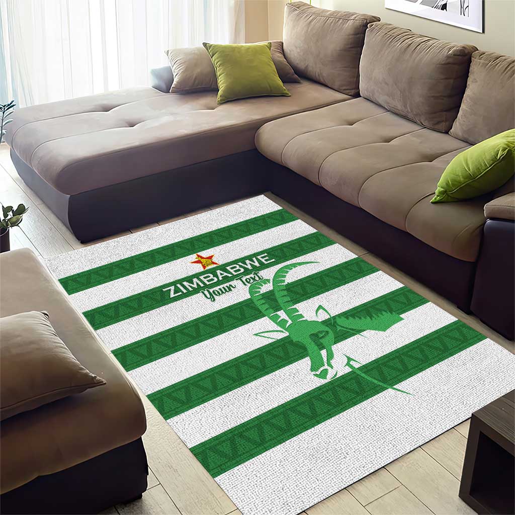 Nyika yeZimbabwe Rugby Custom Area Rug Come On Sables