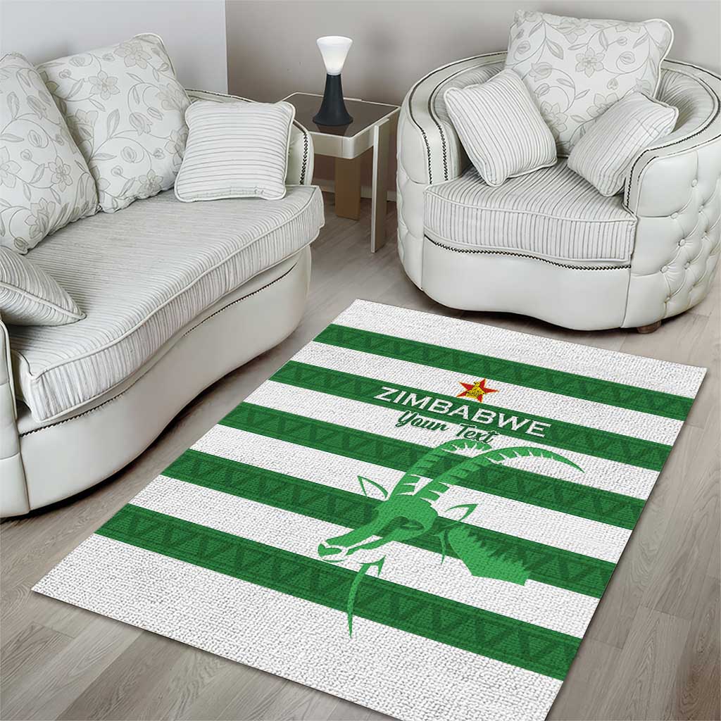 Nyika yeZimbabwe Rugby Custom Area Rug Come On Sables