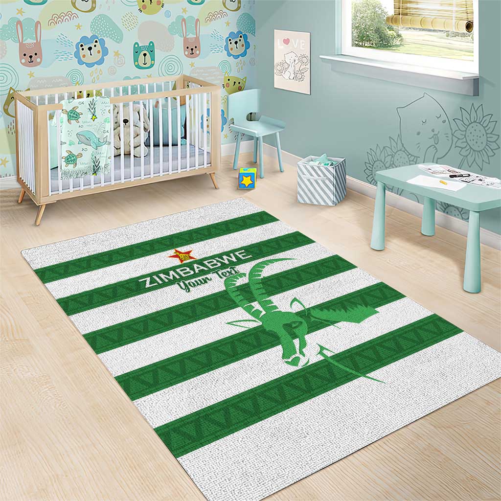 Nyika yeZimbabwe Rugby Custom Area Rug Come On Sables