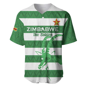 Nyika yeZimbabwe Rugby Custom Baseball Jersey Come On Sables