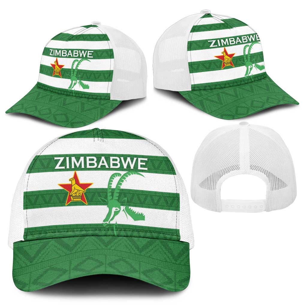 Zimbabwe Rugby Baseball Net Cap Go Sables Go - African Pride
