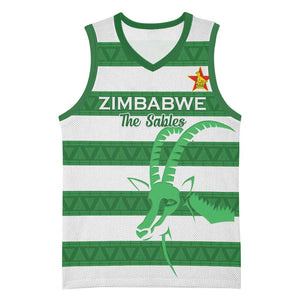 Nyika yeZimbabwe Rugby Custom Basketball Jersey Come On Sables - African Pride