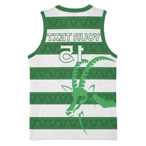 Nyika yeZimbabwe Rugby Custom Basketball Jersey Come On Sables - African Pride
