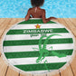 Nyika yeZimbabwe Rugby Custom Beach Blanket Come On Sables