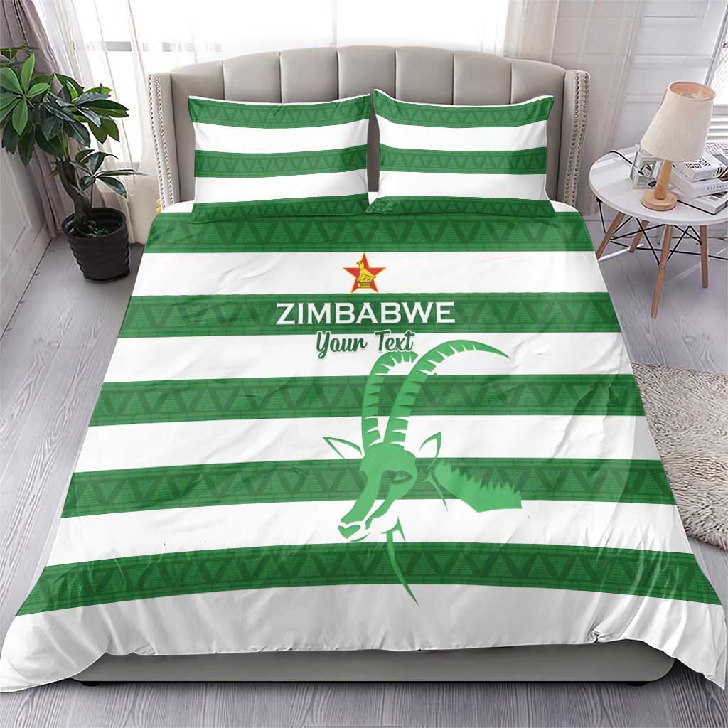 Nyika yeZimbabwe Rugby Custom Bedding Set Come On Sables