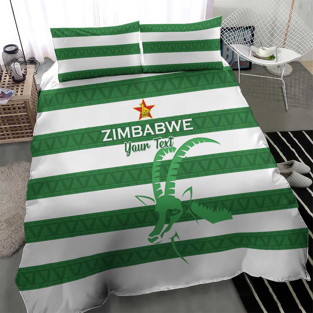 Nyika yeZimbabwe Rugby Custom Bedding Set Come On Sables