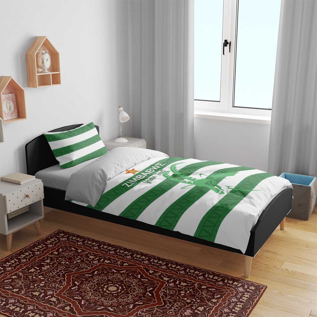 Nyika yeZimbabwe Rugby Custom Bedding Set Come On Sables
