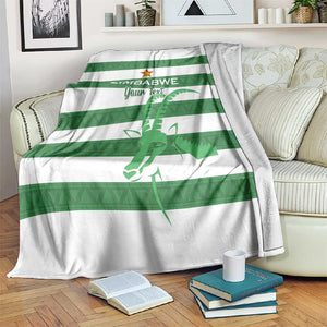 Nyika yeZimbabwe Rugby Custom Blanket Come On Sables