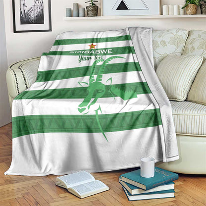 Nyika yeZimbabwe Rugby Custom Blanket Come On Sables