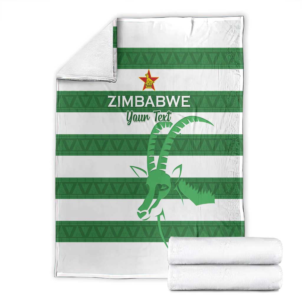 Nyika yeZimbabwe Rugby Custom Blanket Come On Sables
